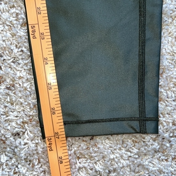 Sweaty Betty High Shine Workout Leggings Dark Forest Green XL NWT - Picture 10 of 12